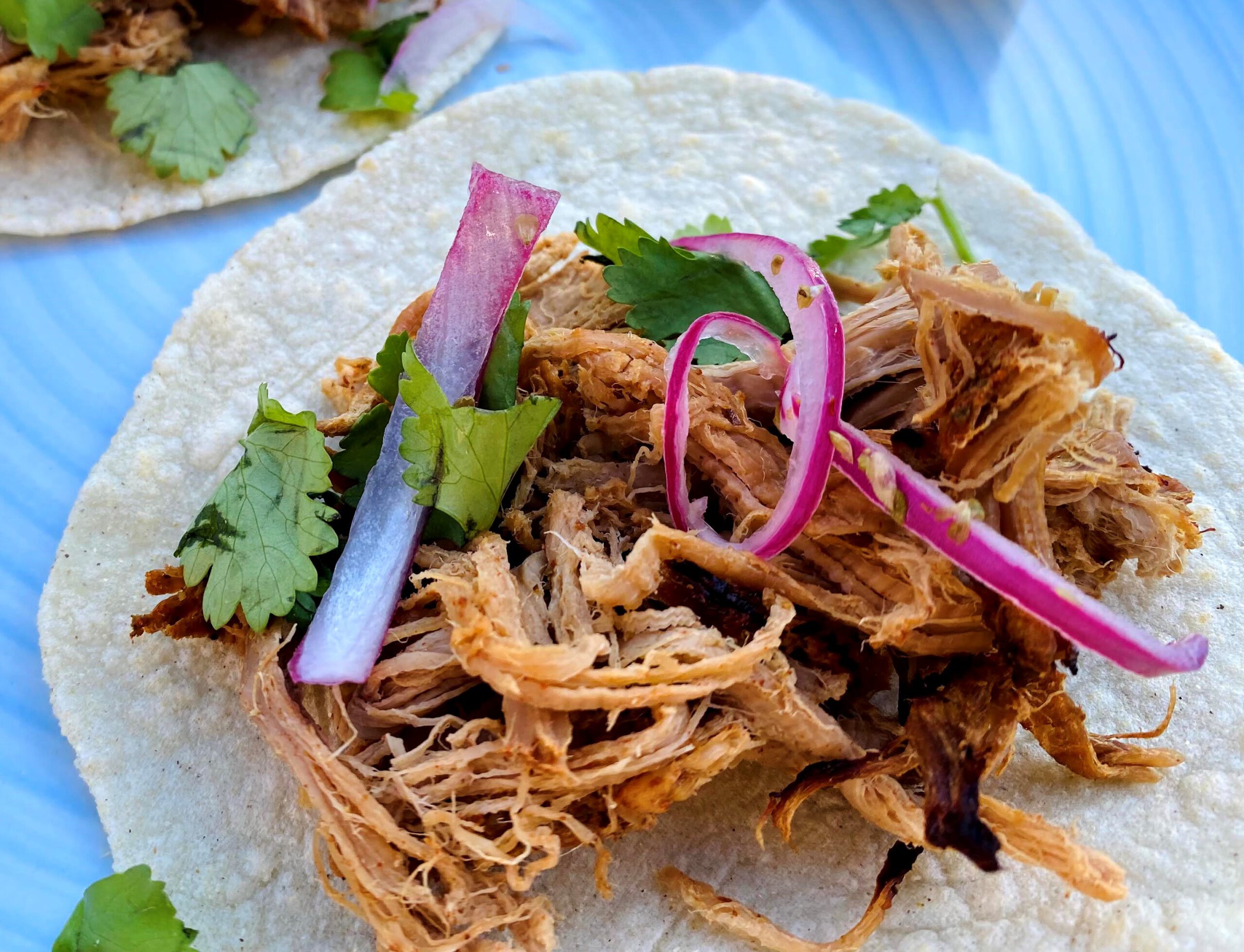 Carnitas de cerdo para tacos
