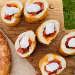 Montadito de chorizo