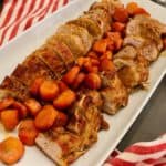 Lomo de Cerdo Glaseado con Miel y Ajo