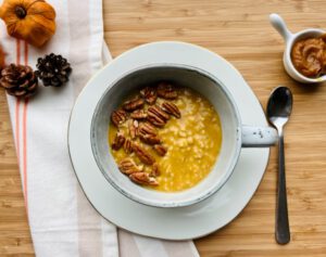 AVENA DE PASTEL DE CALABAZA