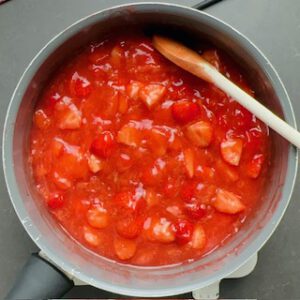 TARTA DE FRESAS