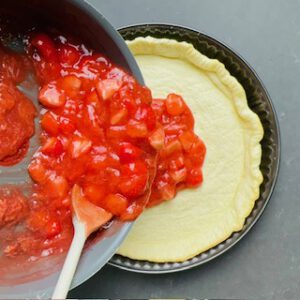 TARTA DE FRESAS