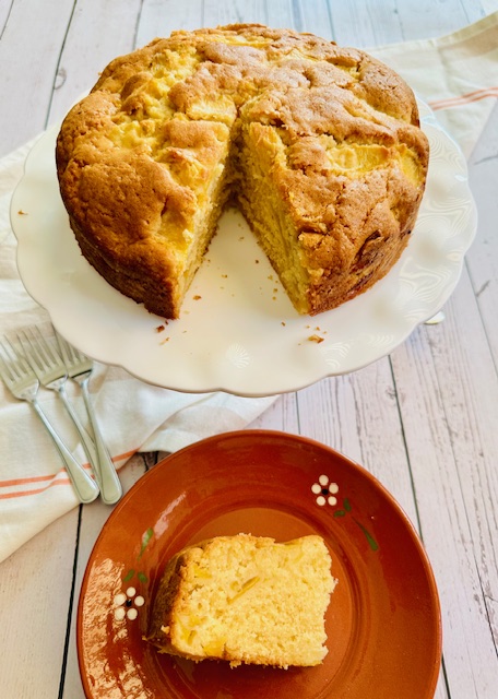 PASTEL DE MELOCOTÓN