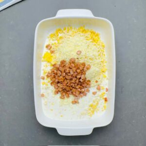 CAZUELA DE MAÍZ HORNEADO CON QUESO