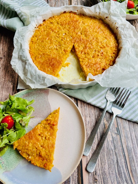 LENTEJAS CON QUESO AL HORNO