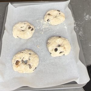 BAGELS DE PASA Y CANELA