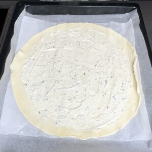 TARTA DE CHAMPIÑONES