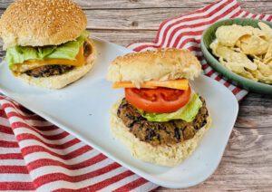 BLACK BEANS BURGERS