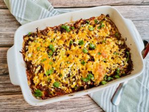 LASAGNA DE REPOLLO Y CARNE