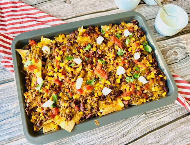 NACHOS FÁCILES DE CARNE