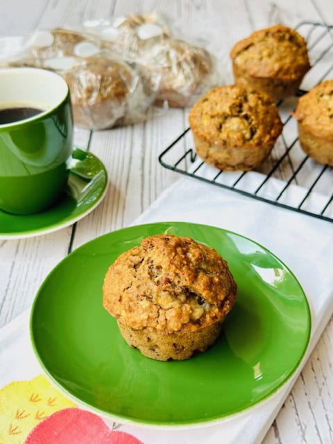 MUFFINS DE BANANO