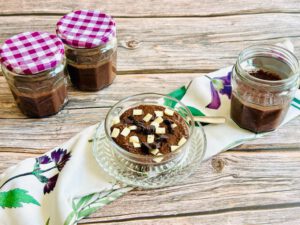 PUDÍN DE CHOCOLATE CON CHÍA