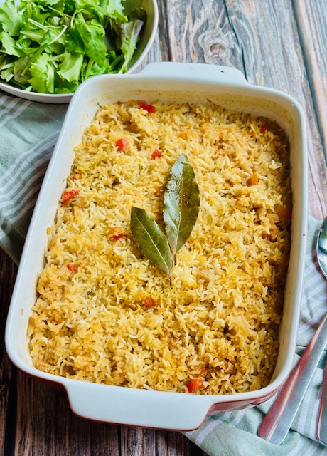 ARROZ CON POLLO AL HORNO (LAZY STYLE)