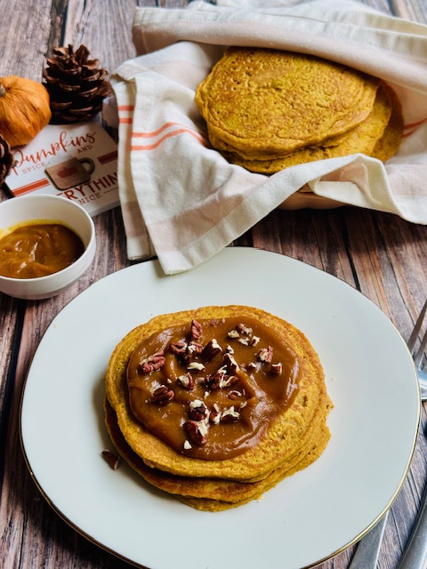 PANQUEQUES DE AVENA Y CALABAZA