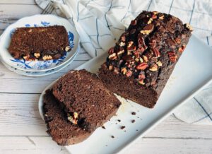 BIZCOCHO DE CHOCOLATE Y BANANO (SIN GLUTEN)