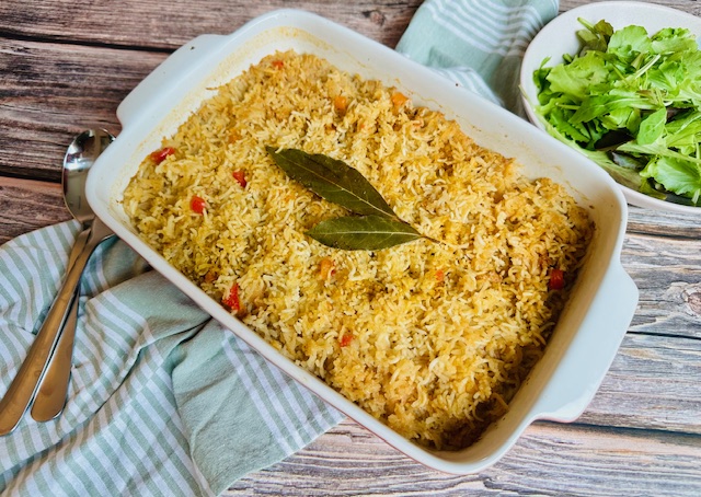 ARROZ CON POLLO AL HORNO (LAZY STYLE)