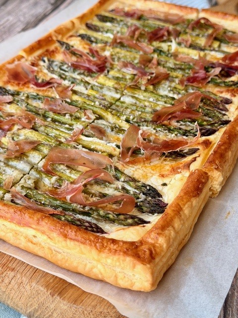 TARTA DE ESPÁRRAGOS