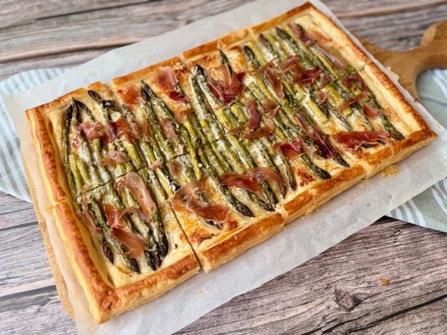 TARTA DE ESPÁRRAGOS