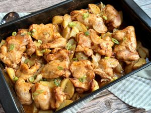 POLLO JUGOSO AL HORNO