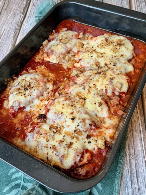 POLLO A LA PARMESANA AL HORNO